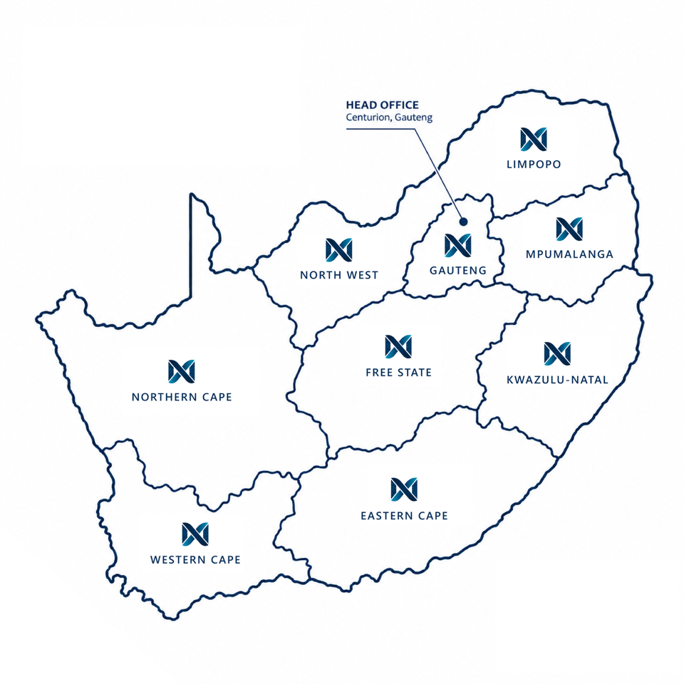 Nexus Forensic Services national footprint map